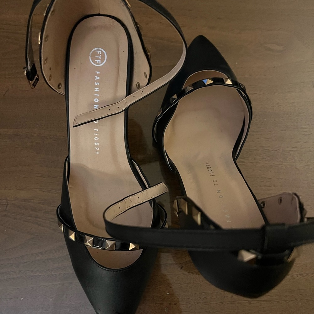 Studded heels